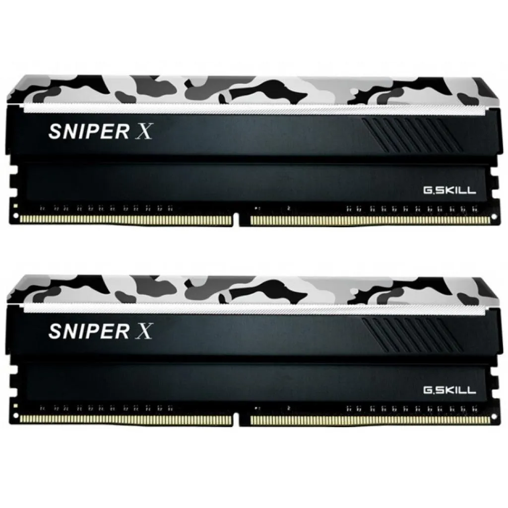 Оперативна пам'ять DDR4 32GB (2x16GB) 3200 MHZ SniperX Urban Camo G.Skill (F4-3200C16D-32GSXWB)