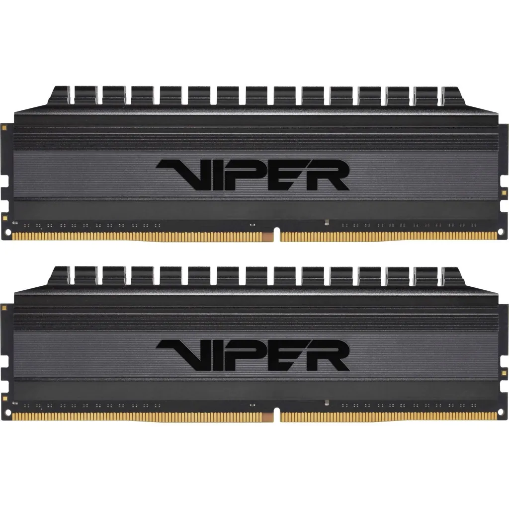 Оперативна пам'ять DDR4 32GB (2x16GB) 3200 MHz Viper 4 Blackout Patriot (PVB432G320C6K)