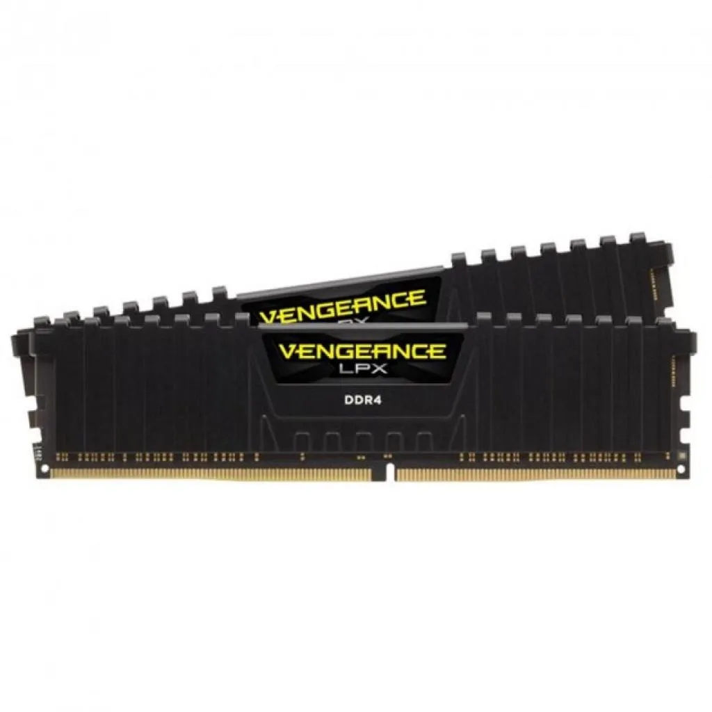 Оперативна пам'ять DDR4 16GB (2x8GB) 3600 MHz Vengeance LPX Black Corsair (CMK16GX4M2D3600C16)