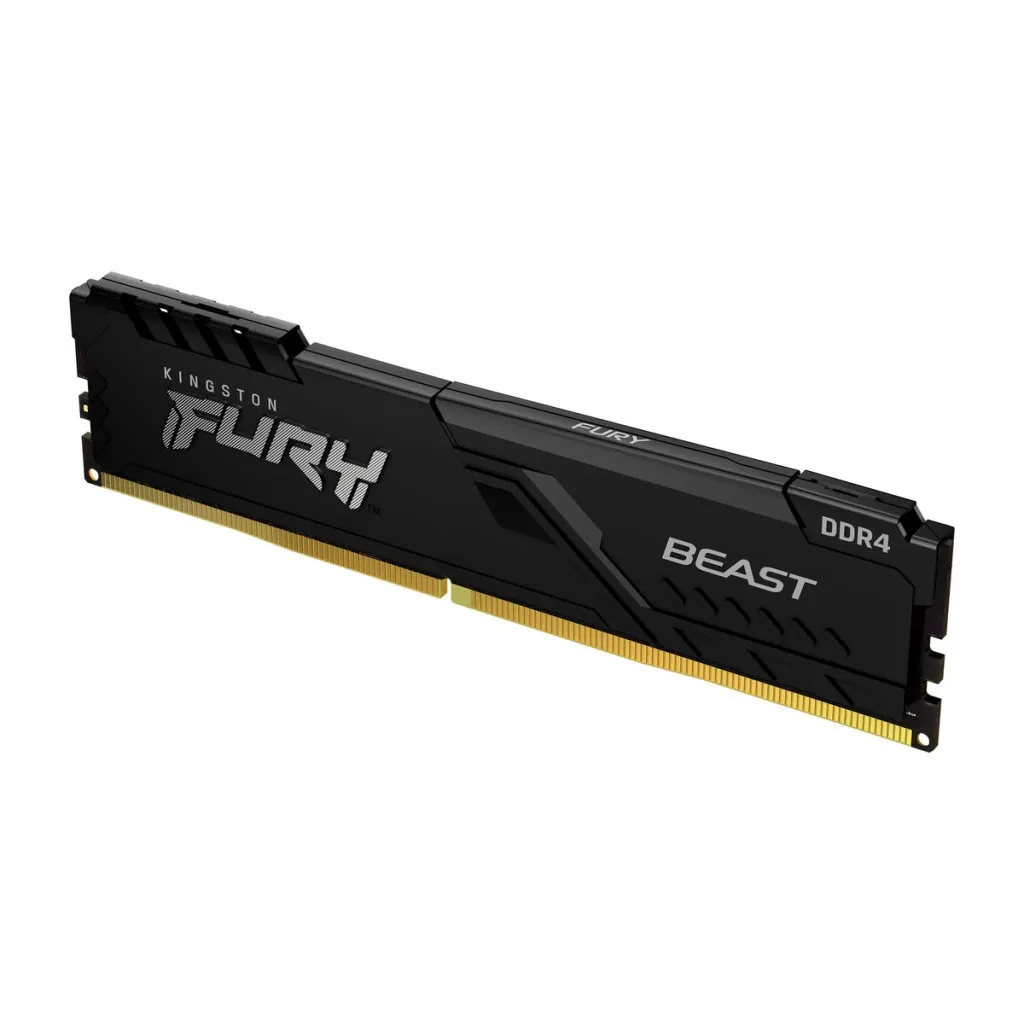 Оперативная память DDR4 8GB 2666 MHz Fury Beast Black Kingston Fury (ex.HyperX) (KF426C16BB/8)