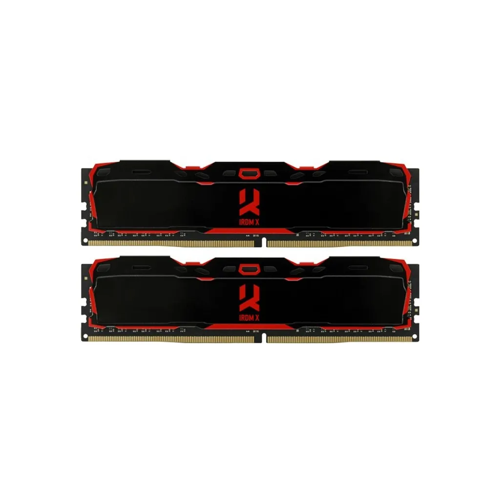 Оперативна пам'ять DDR4 32GB (2x16GB) 3200 MHz IRDM Black Goodram (IR-X3200D464L16A/32GDC)