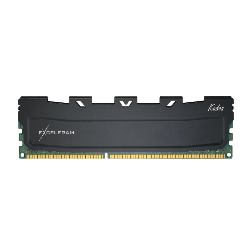 Оперативна пам'ять DDR3 8GB 1600 MHz Black Kudos eXceleram (EKBLACK3081611A)