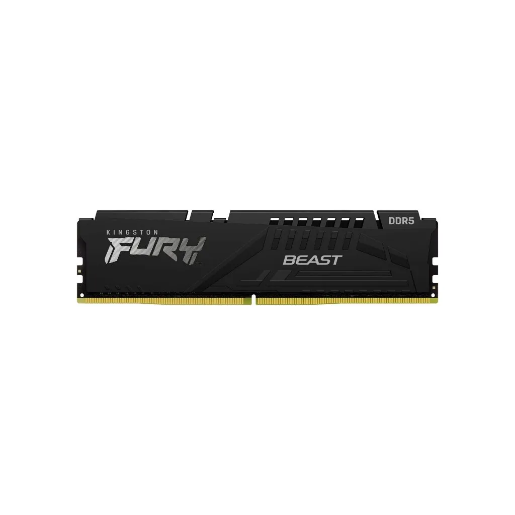  DDR5 16GB 5200 MHz Beast Black Kingston Fury (ex.HyperX) (KF552C40BB-16)