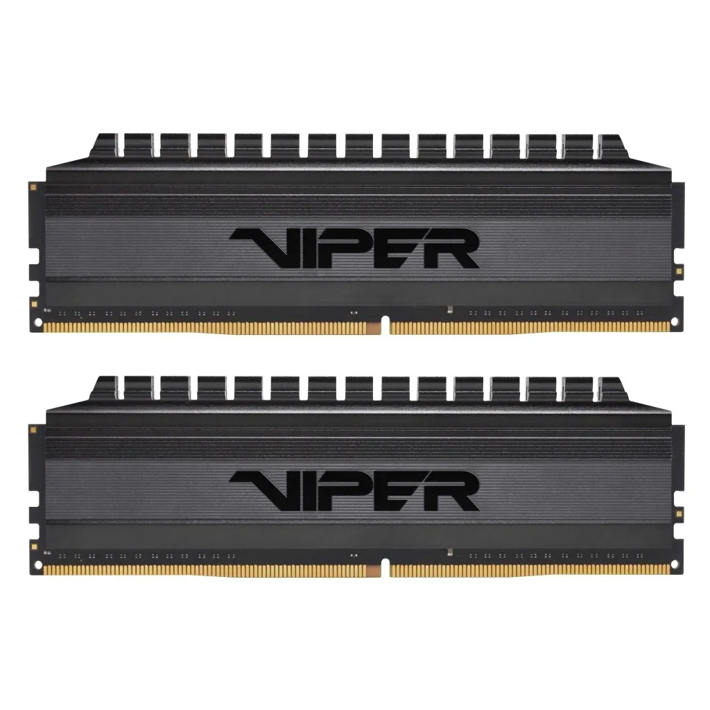 Оперативна пам'ять DDR4 32GB (2x16GB) 3600 MHz Viper 4 Blackout Patriot (PVB432G360C8K)