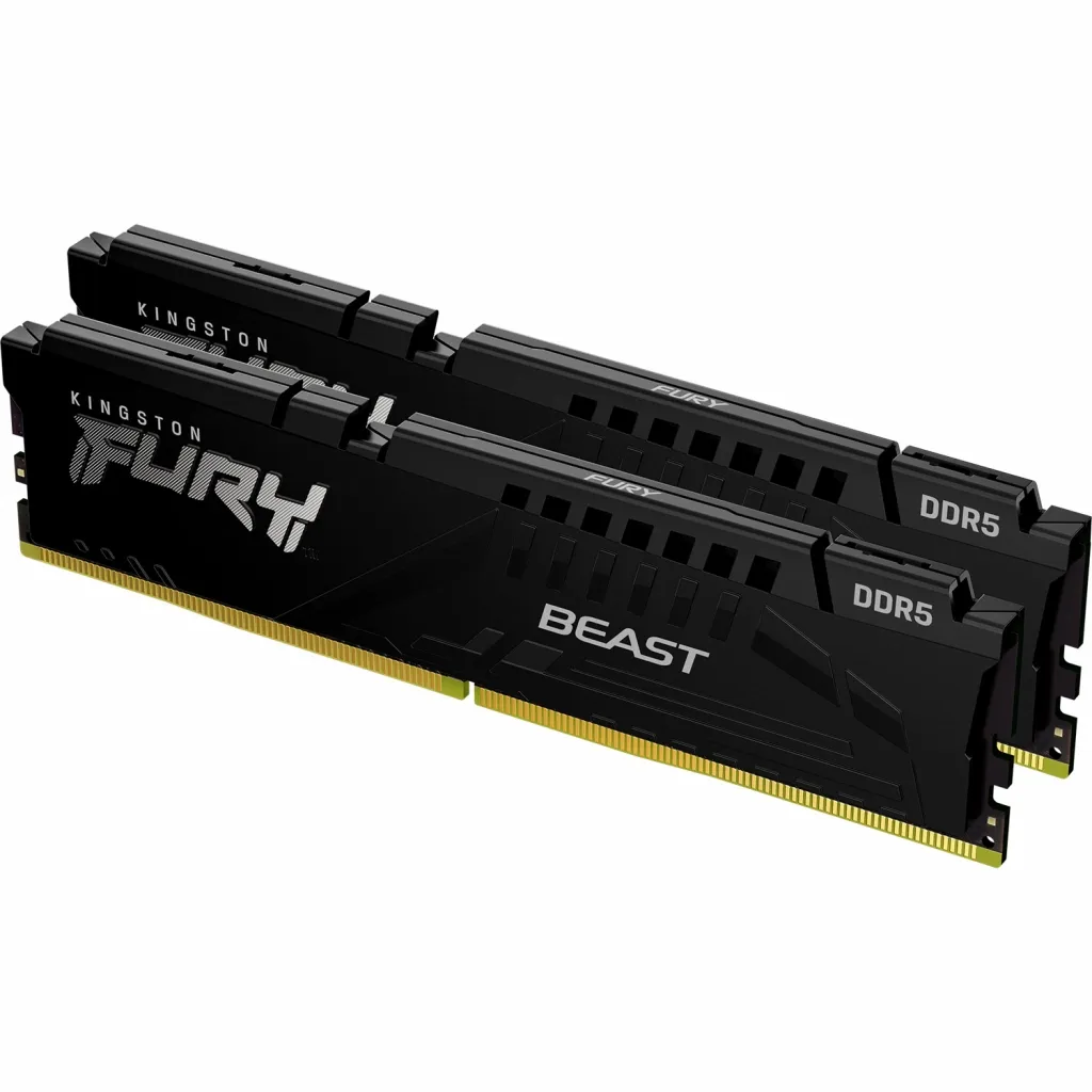  DDR5 32GB (2x16GB) 6000 MHz Beast Black Kingston Fury (ex.HyperX) (KF560C40BBK2-32)