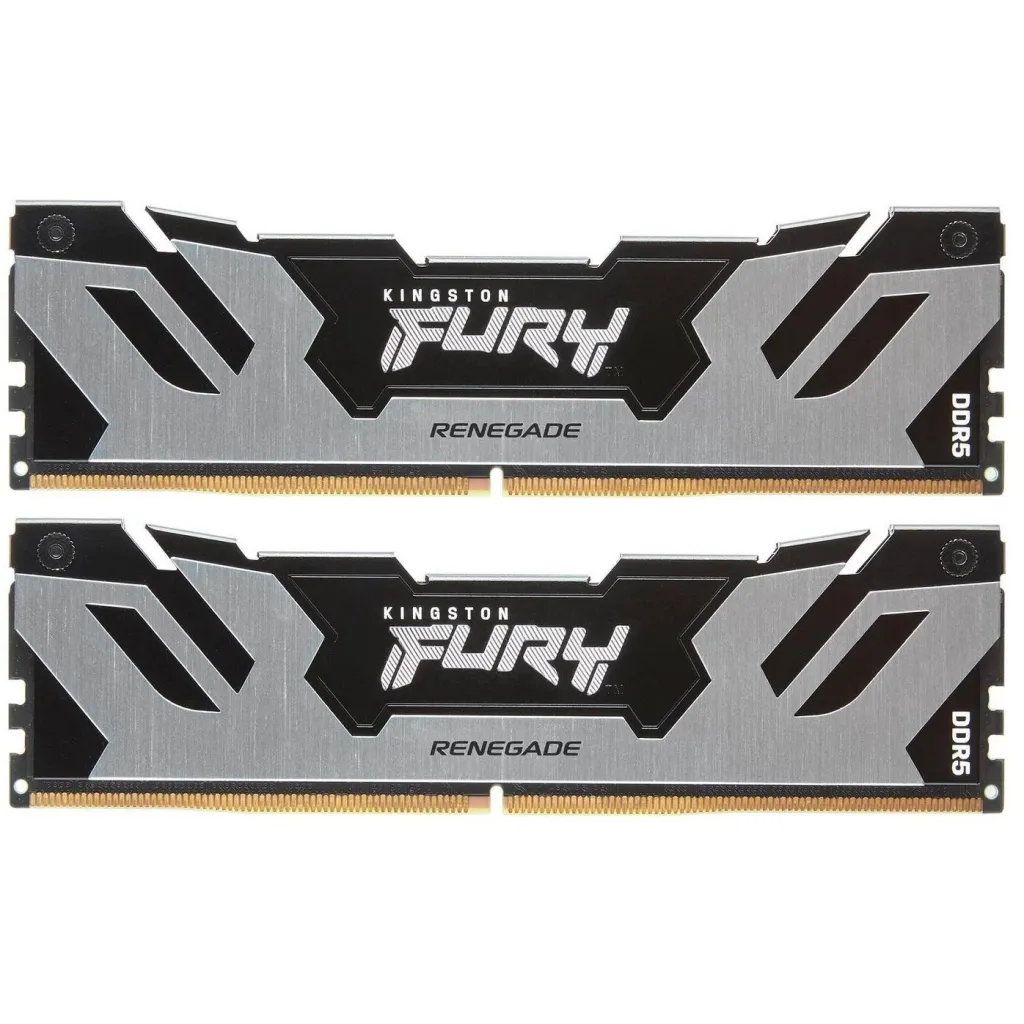 Оперативна пам'ять DDR5 32GB (2x16GB) 6000 MHz FURY Renegade Silver Kingston Fury (ex.HyperX) (KF560C32RSK2-32)