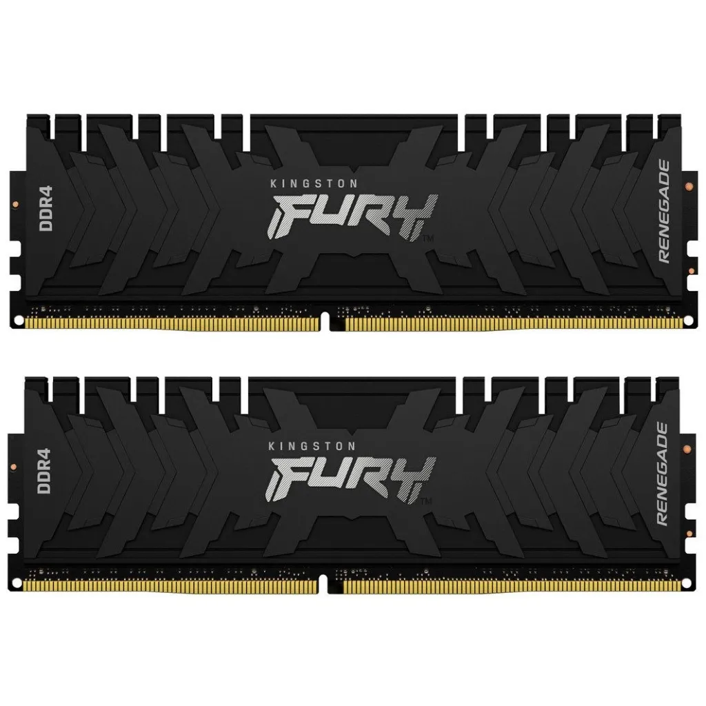 Оперативная память DDR4 16GB (2x8GB) 4600 MHz FURY Renegade Black Kingston Fury (ex.HyperX) (KF446C19RBK2/16)