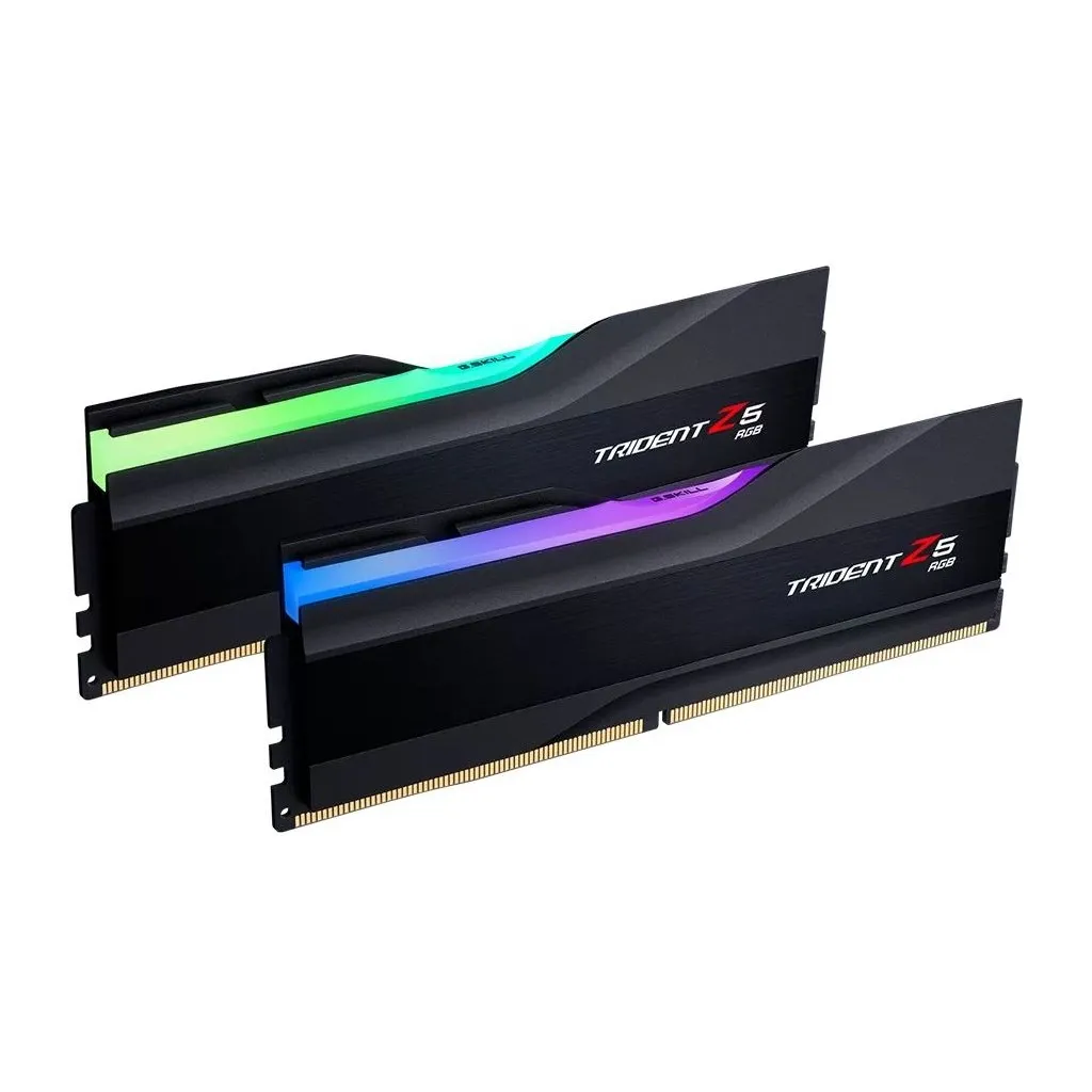 Оперативна пам'ять DDR5 32GB (2x16GB) 6800 Trident Z5 RGB Black G.Skill (F5-6800J3445G16GX2-TZ5RK)