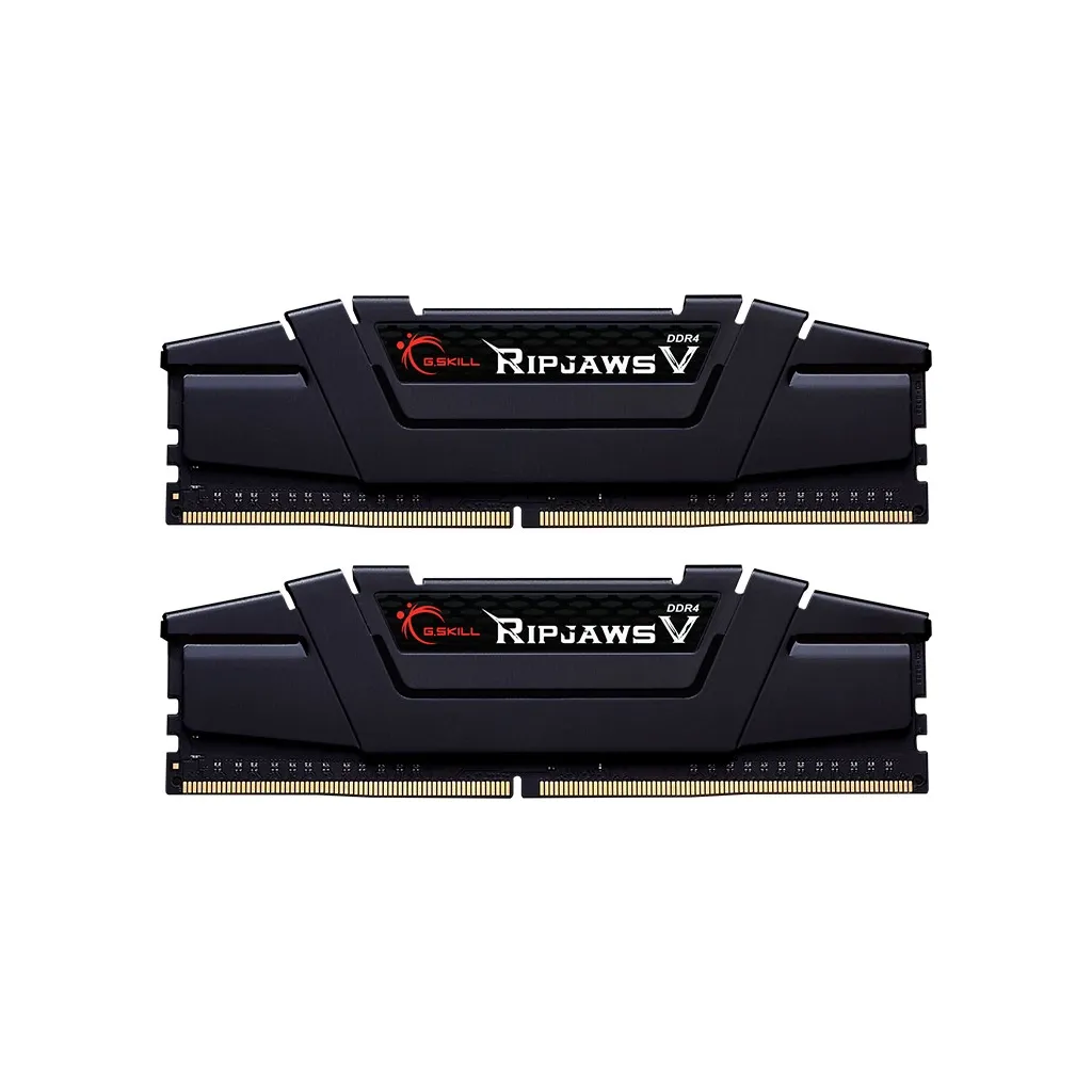 Оперативна пам'ять DDR4 16GB (2x8GB) 4400 MHz RipjawsV Black G.Skill (F4-4400C18D-16GVKC)