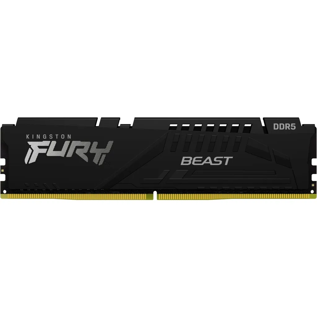 Оперативная память DDR5 32GB 6000 MHz Beast Black Kingston Fury (ex.HyperX) (KF560C40BB-32)