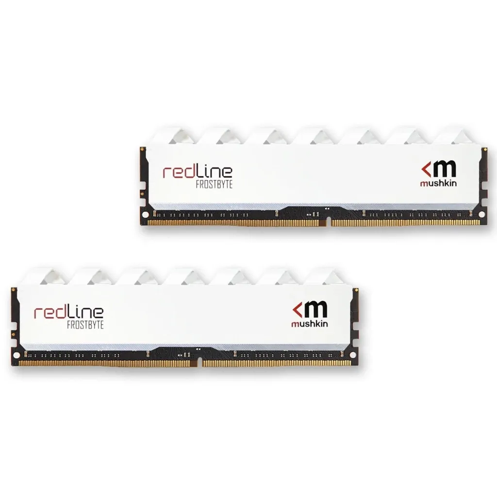 Оперативна пам'ять DDR4 16GB (2x8GB) 3600 MHz Redline White Mushkin (MRD4U360JNNM8GX2)