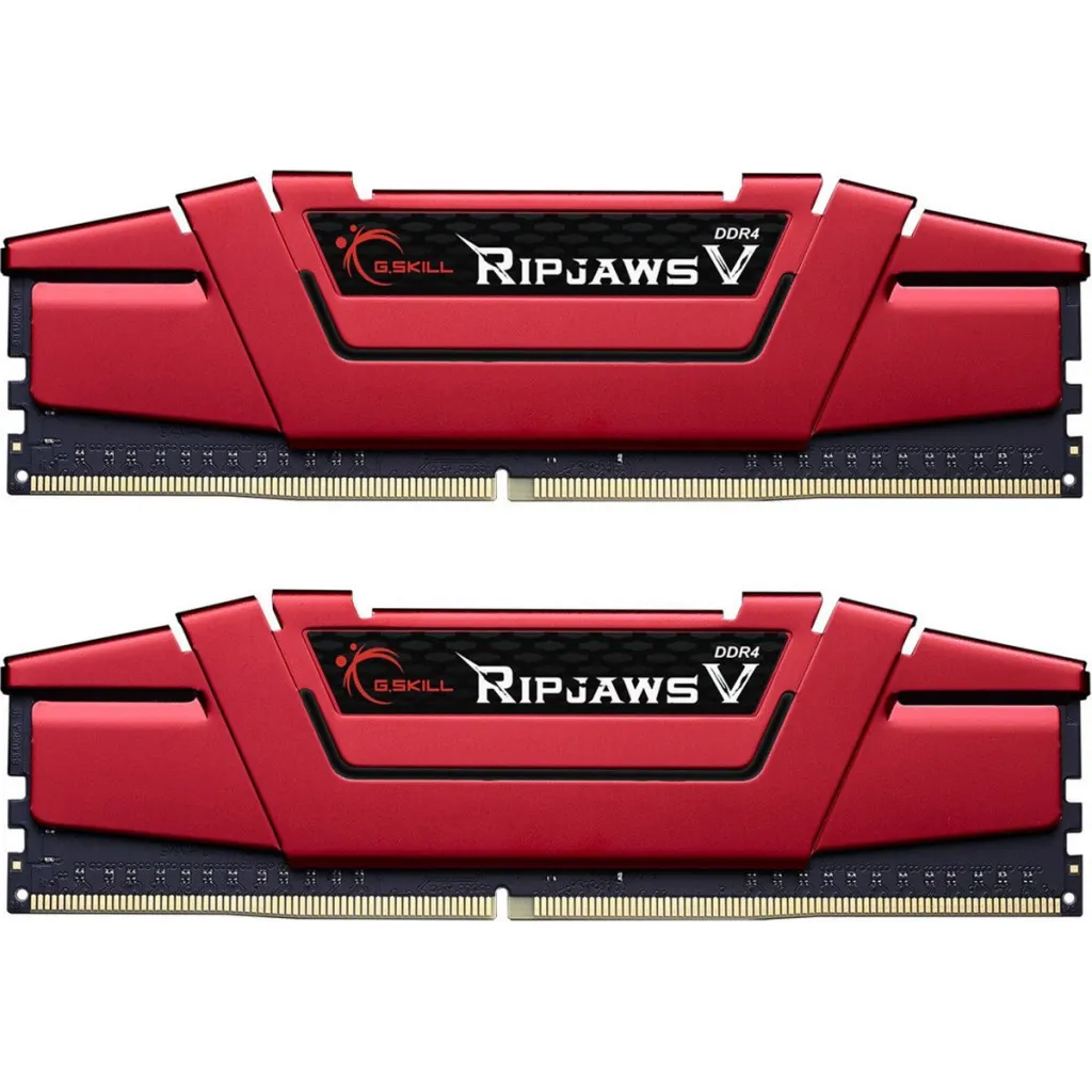  DDR4 16GB (2x8GB) 2666 MHz Ripjaws V Red G.Skill (F4-2666C19D-16GVR)