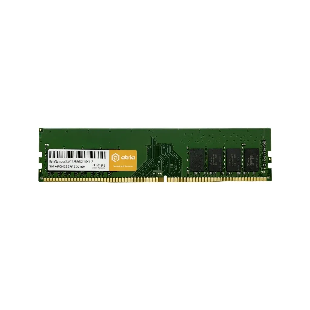 Оперативная память DDR4 8GB 2666 MHz ATRIA (UAT42666CL19K1/8)