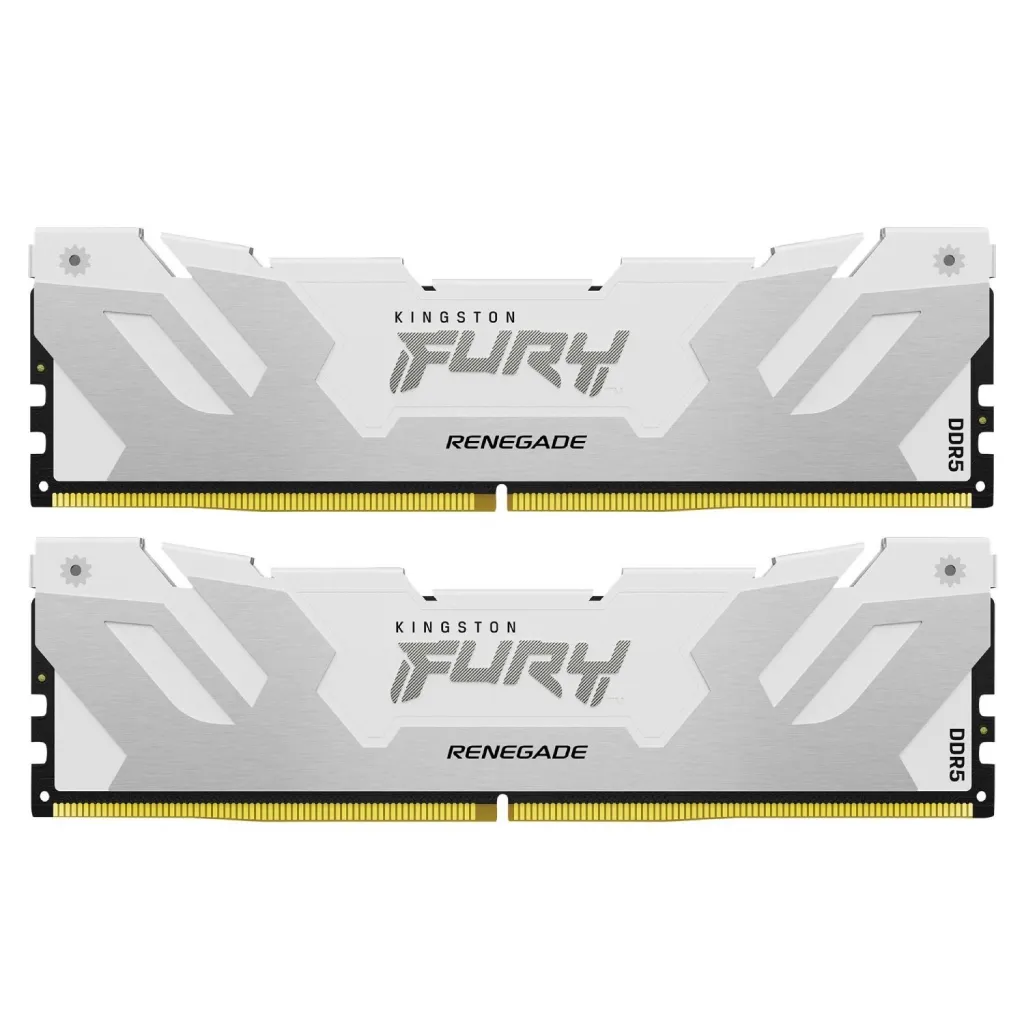 Оперативная память DDR5 64GB (2x32GB) 6000 MHz Renegade White Kingston Fury (ex.HyperX) (KF560C32RWK2-64)