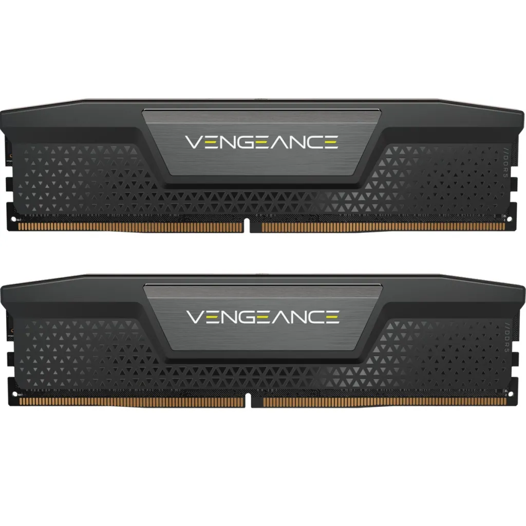 Оперативна пам'ять DDR5 96GB (2x48GB) 5200 MHz Vengeance Black Corsair (CMK96GX5M2B5200C38)