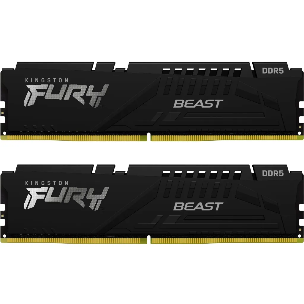  DDR5 16GB (2x8GB) 6000 MHz Beast Black Kingston Fury (ex.HyperX) (KF560C40BBK2-16)