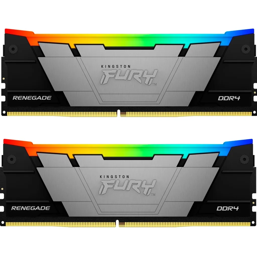 Оперативная память DDR4 32GB (2x16GB) 3600 MHz Fury Renegade RGB Kingston Fury (ex.HyperX) (KF436C16RB12AK2/32)