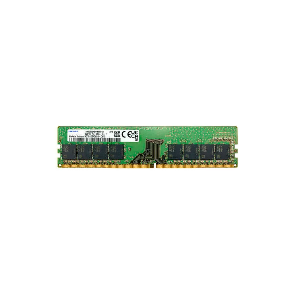 Оперативна пам'ять DDR4 16GB 3200 MHz Samsung (M378A2G43CB3-CWE)