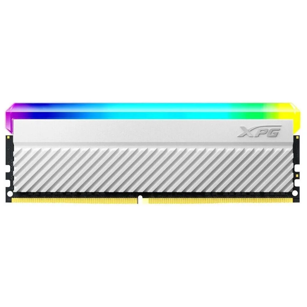 Оперативна пам'ять DDR4 16GB 3600 MHz XPG Spectrix D45G RGB White ADATA (AX4U360016G18I-CWHD45G)