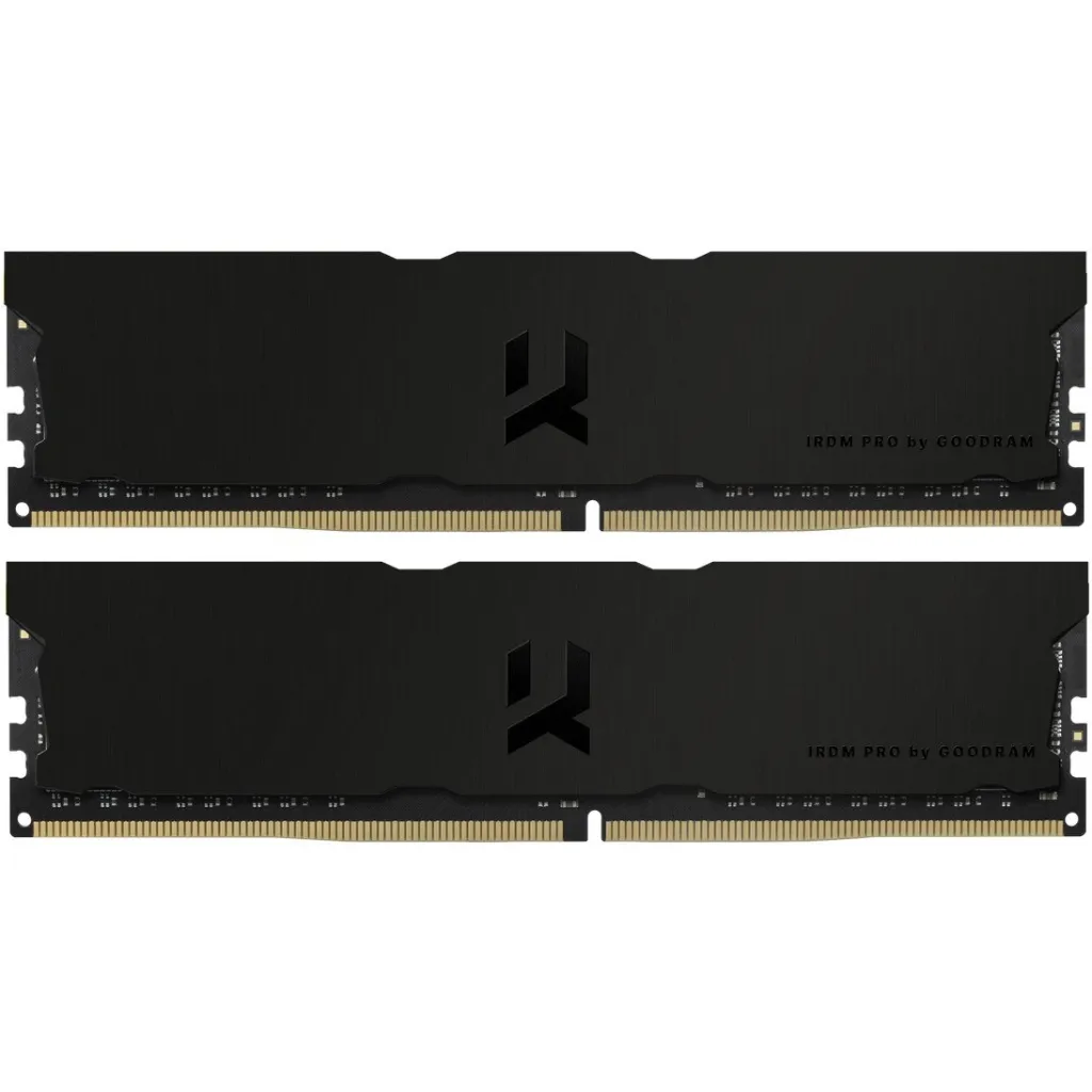 Оперативна пам'ять DDR4 32GB (2x16GB) 3600 MHz IRDM Pro Deep Black Goodram (IRP-K3600D4V64L18S/32GDC)