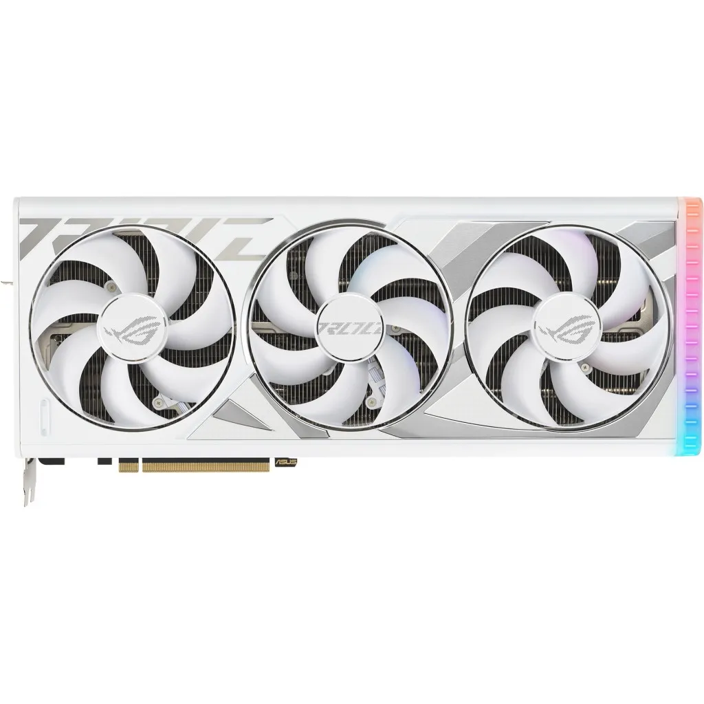  ASUS GeForce RTX4090 24GB ROG STRIX WHITE OC (ROG-STRIX-RTX4090-O24G-WHITE)