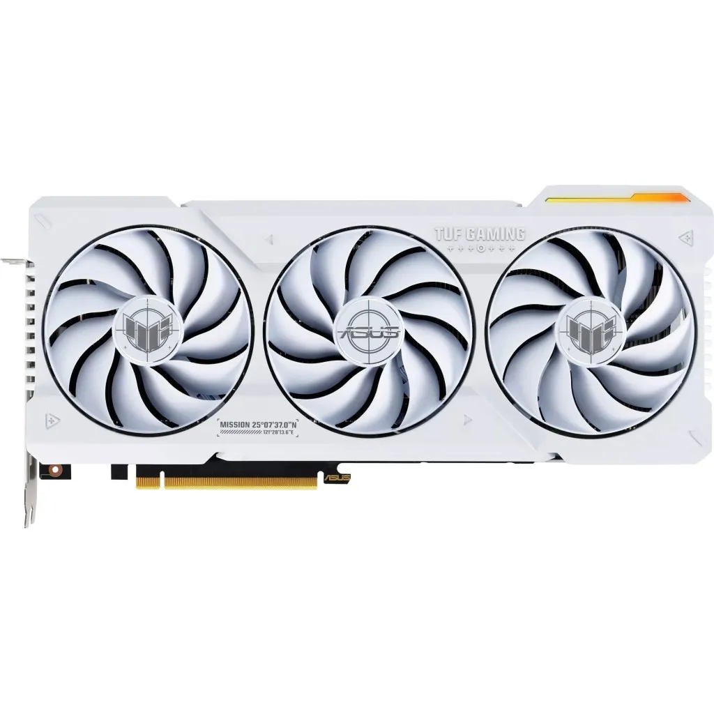  ASUS GeForce RTX4070Ti SUPER 16Gb TUF OC WHITE GAMING (TUF-RTX4070TIS-O16G-WHITE-GAMING)