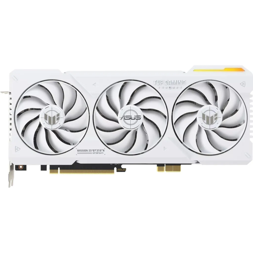  ASUS GeForce RTX4070Ti SUPER 16Gb BTF WHITE OC Edition (TUF-RTX4070TIS-O16G-BTF-WHITE)