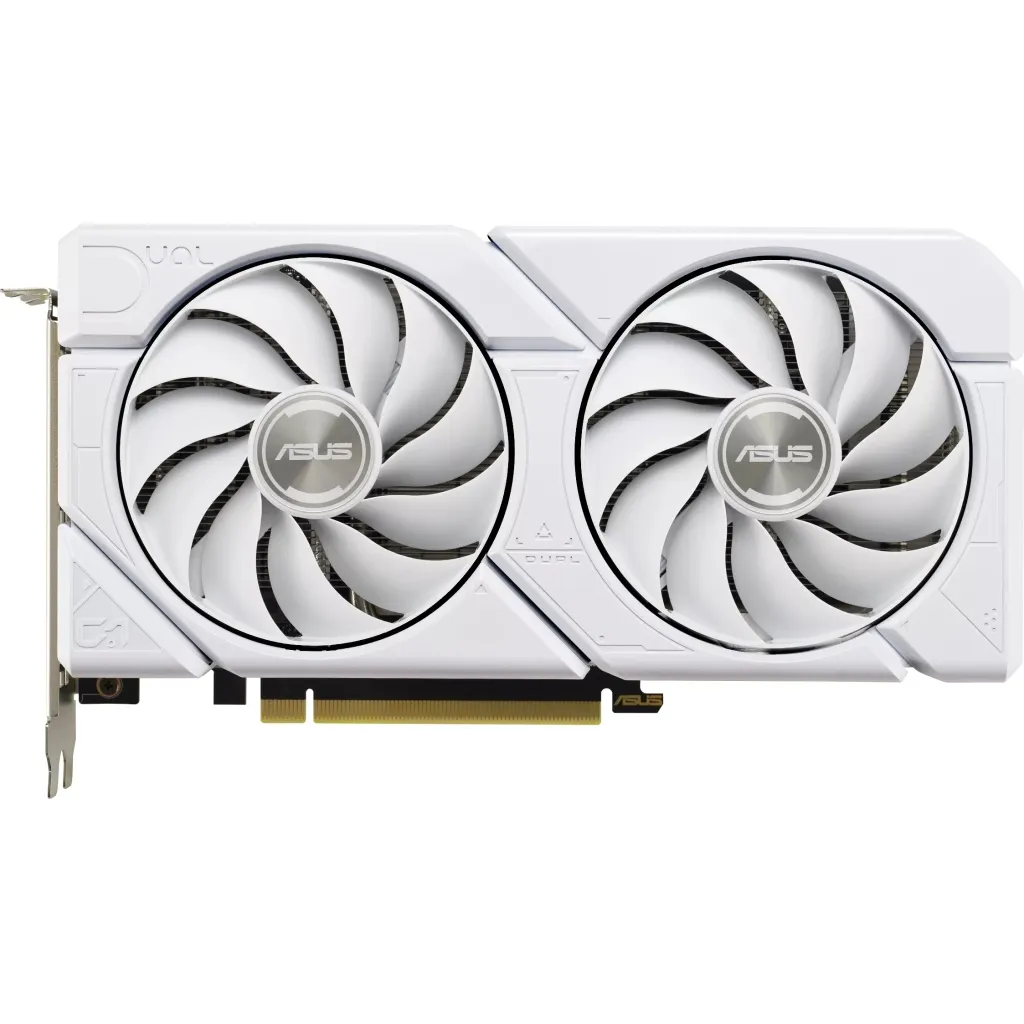  ASUS GeForce RTX4070 SUPER 12Gb DUAL OC WHITE EVO (DUAL-RTX4070S-O12G-EVO-WHITE)