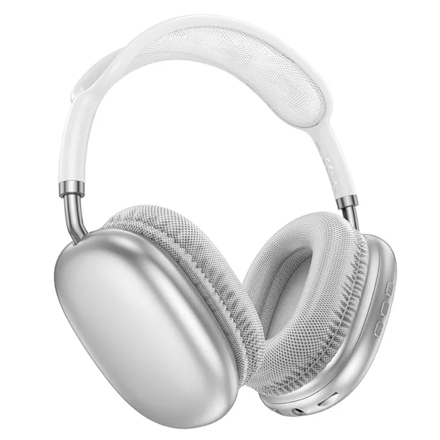 Гарнитура BOROFONE BO22 Plus Elegant BT headphones Silver (6941991115202)