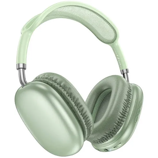 Гарнитура BOROFONE BO22 Plus Elegant BT headphones Green (6941991115233)