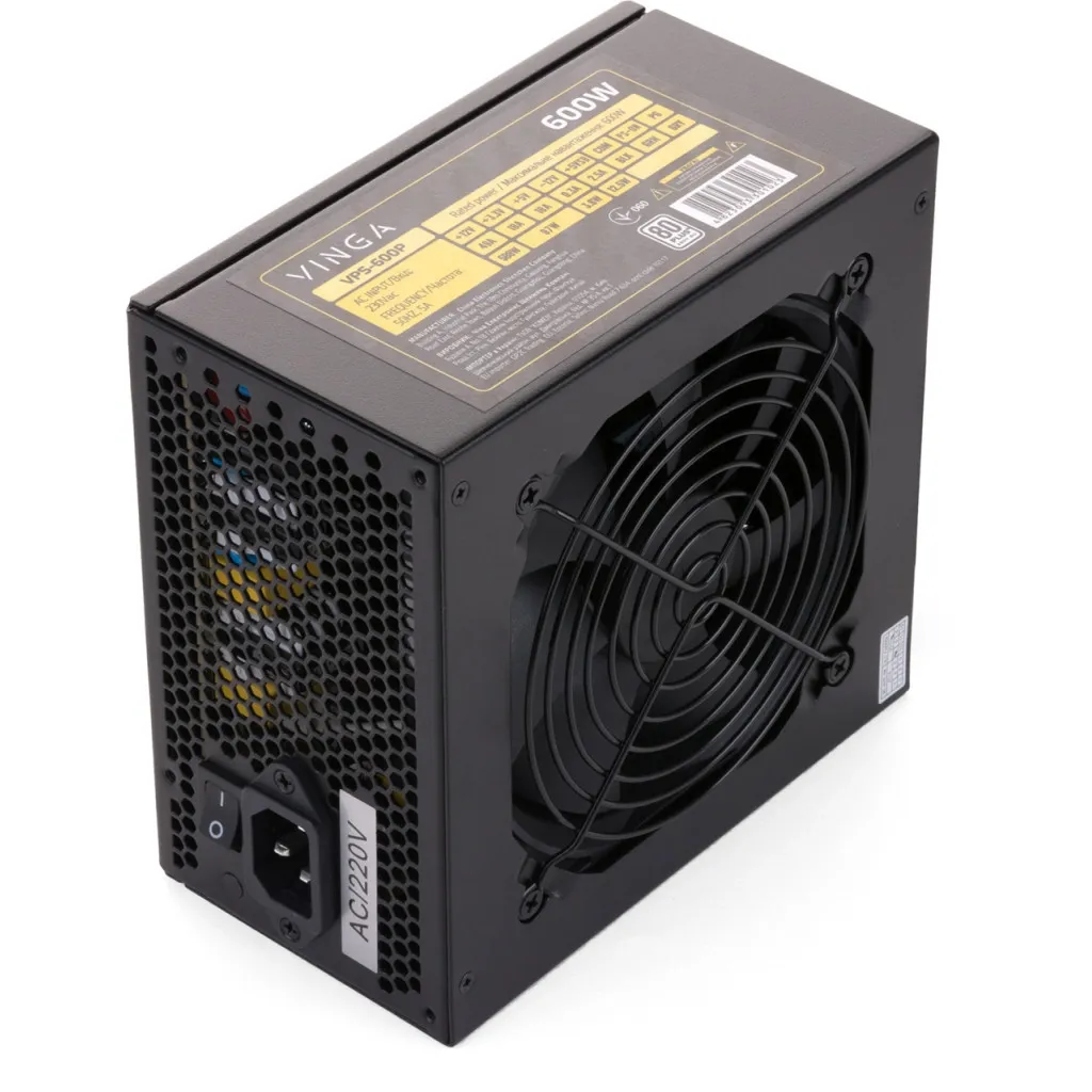 Блок живлення Vinga 600W (VPS-600P)