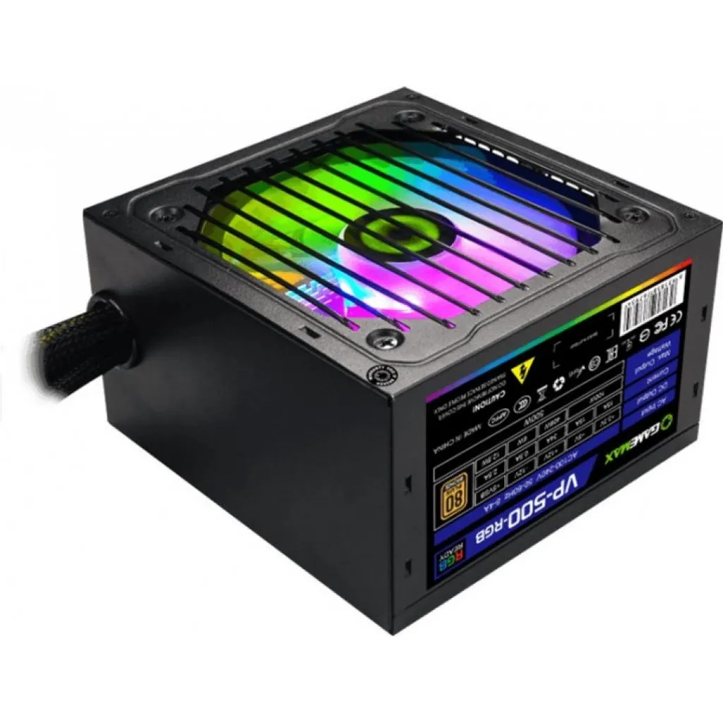  Gamemax 500W (VP-500-RGB)