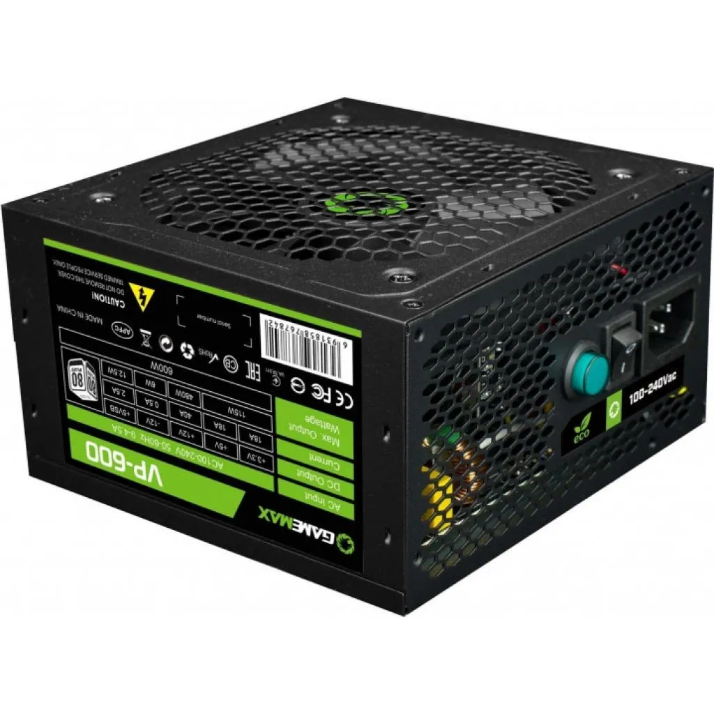  Gamemax 600W (VP-600)