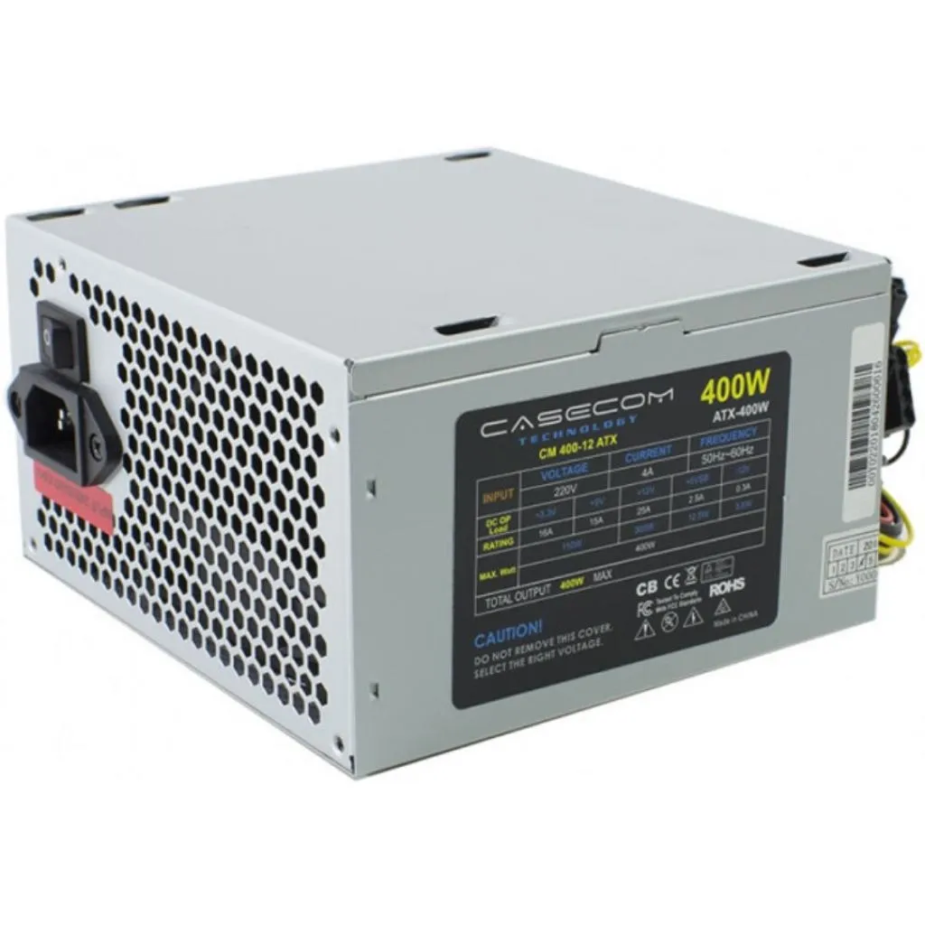  Casecom 400W (CM 400-12 ATX)