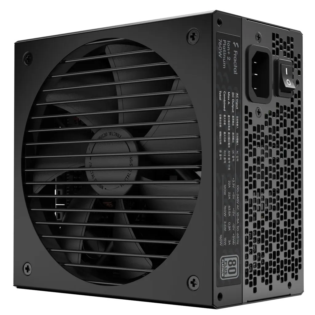  Fractal Design 760W Ion + 2 Platinum (FD-P-IA2P-760-EU)