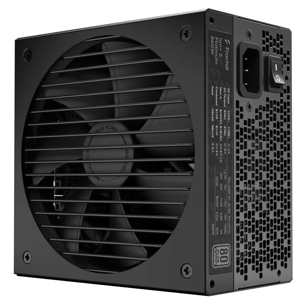  Fractal Design 860W Ion + 2 Platinum (FD-P-IA2P-860-EU)