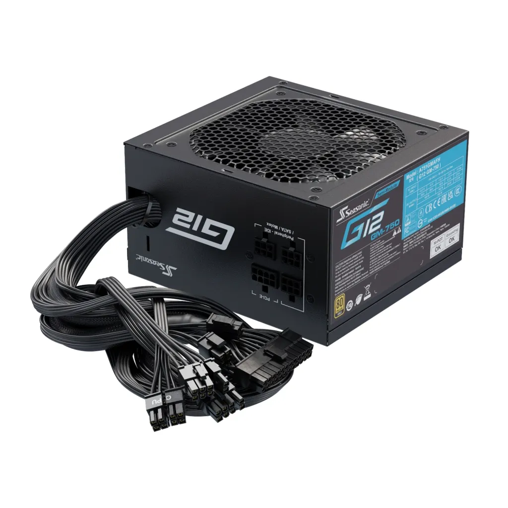  Seasonic 750W G12 GM-750 GOLD (A751GMAFH)