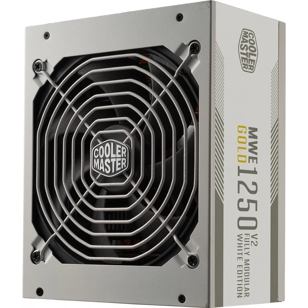  CoolerMaster 1250W MWE Gold 1250 - V2 ATX 3.0 White Version (MPE-C501-AFCAG-3GEU)