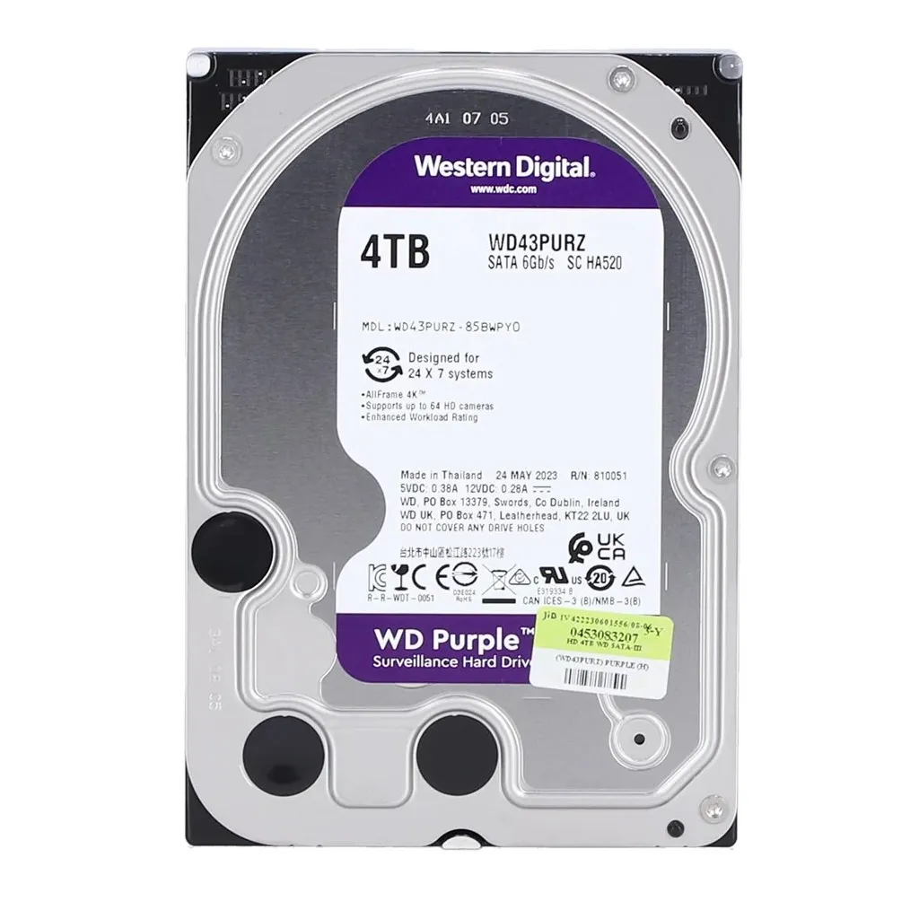  4TB WD (WD43PURZ)