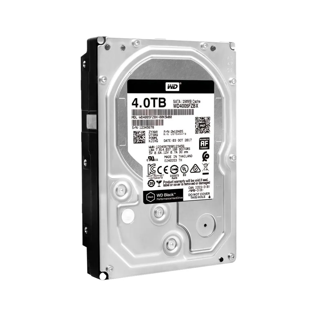 Жесткий диск HDD 4TB WD (# WD4005FZBX #)