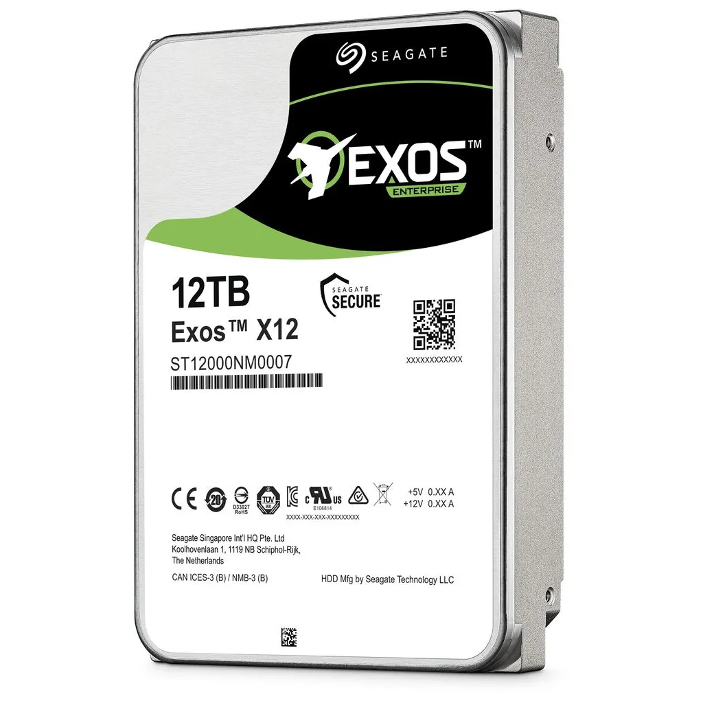 Жесткий диск HDD SAS 12TB Seagate (ST12000NM007H)