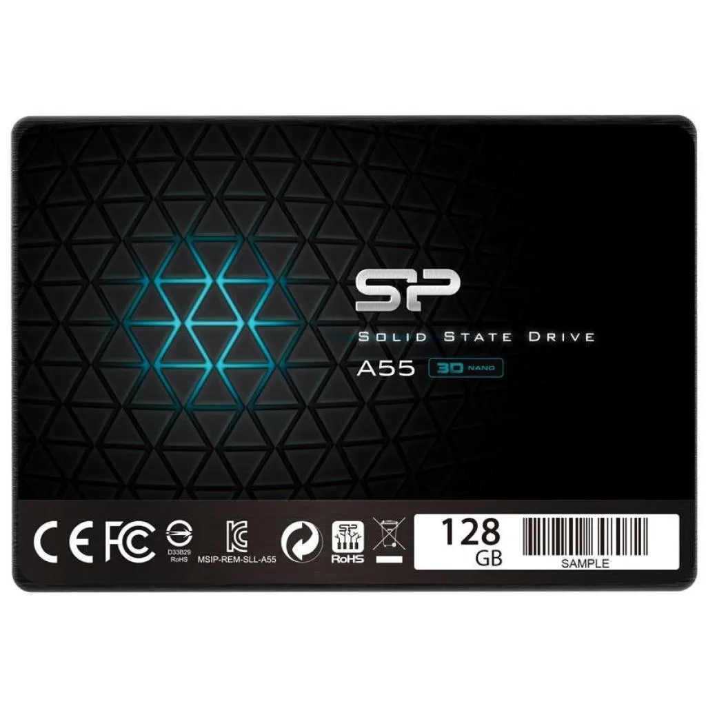 SSD диск 2.5" 128GB Silicon Power (SP128GBSS3A55S25)