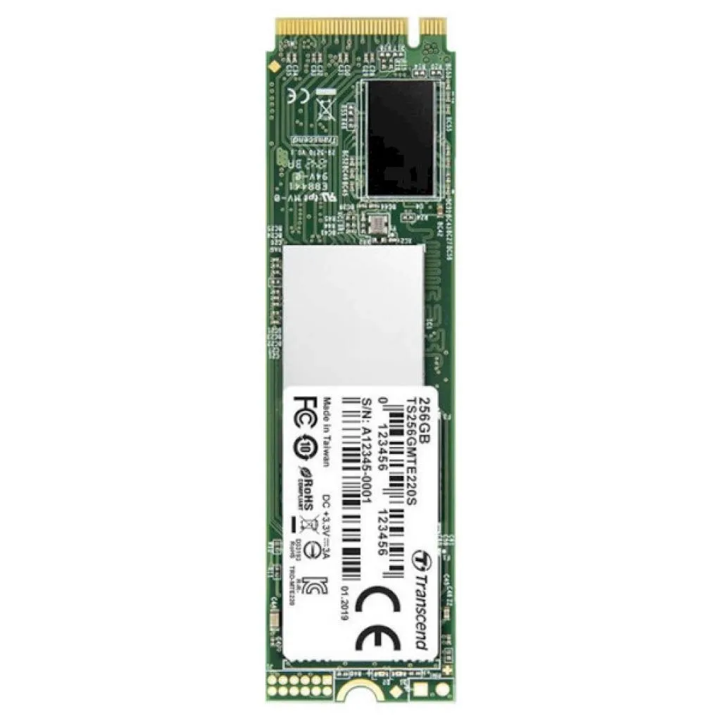 SSD диск M.2 2280 256GB Transcend (TS256GMTE220S)