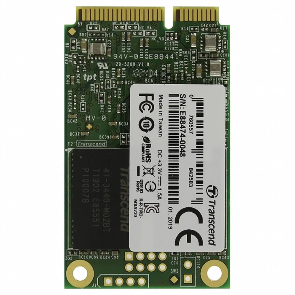  mSATA 128GB Transcend (TS128GMSA230S)