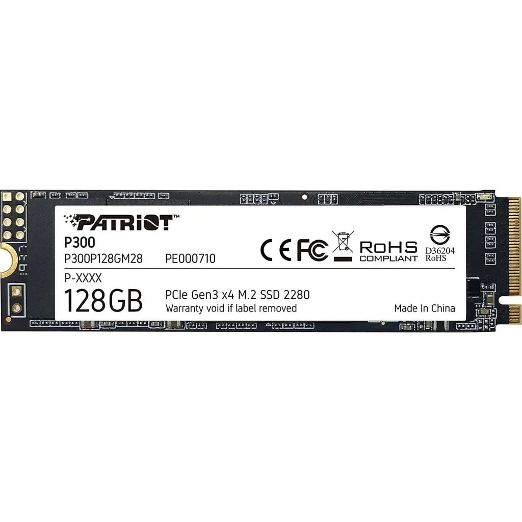 Внутренний SSD M.2 2280 128GB Patriot (P300P128GM28)