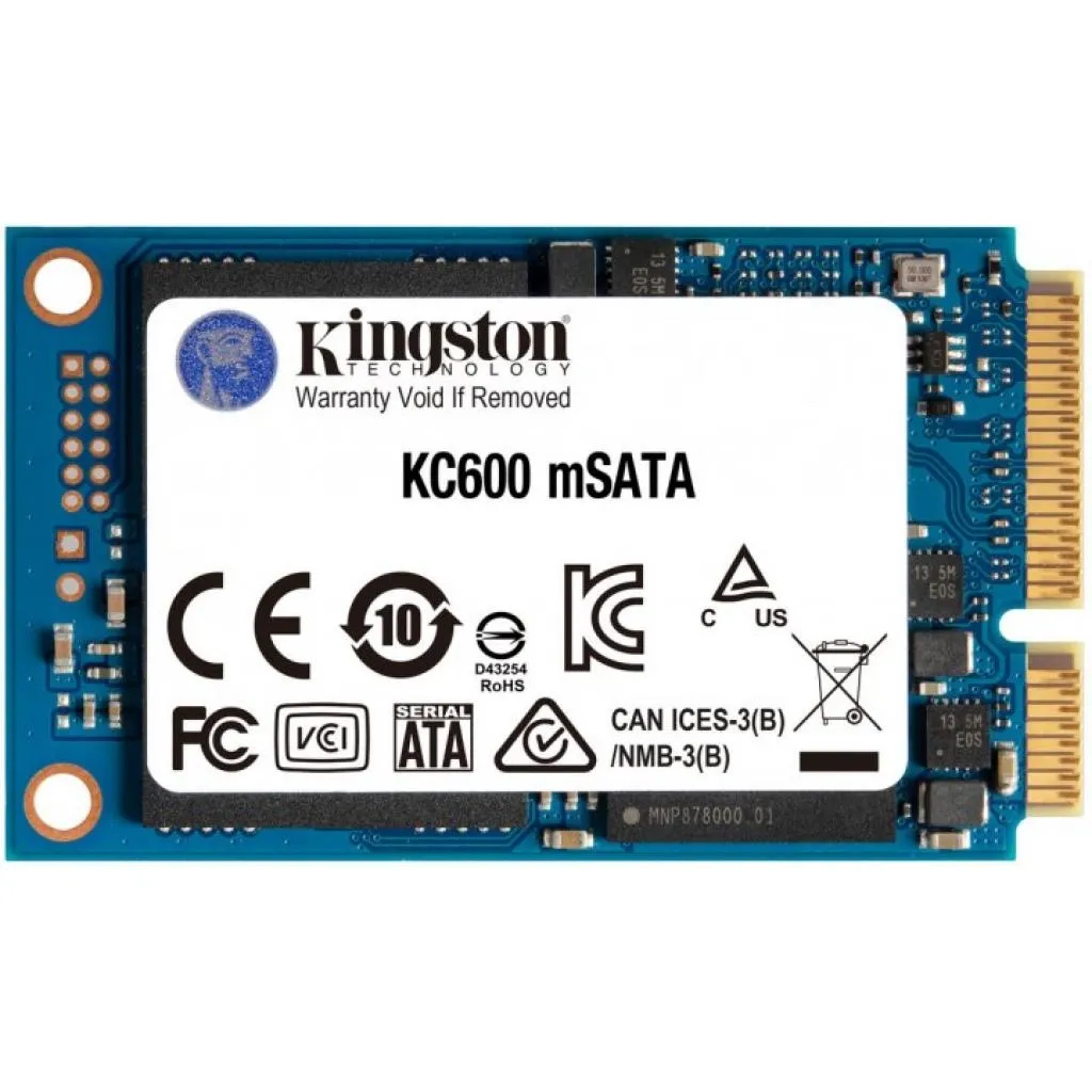 SSD диск mSATA 256GB Kingston (SKC600MS/256G)