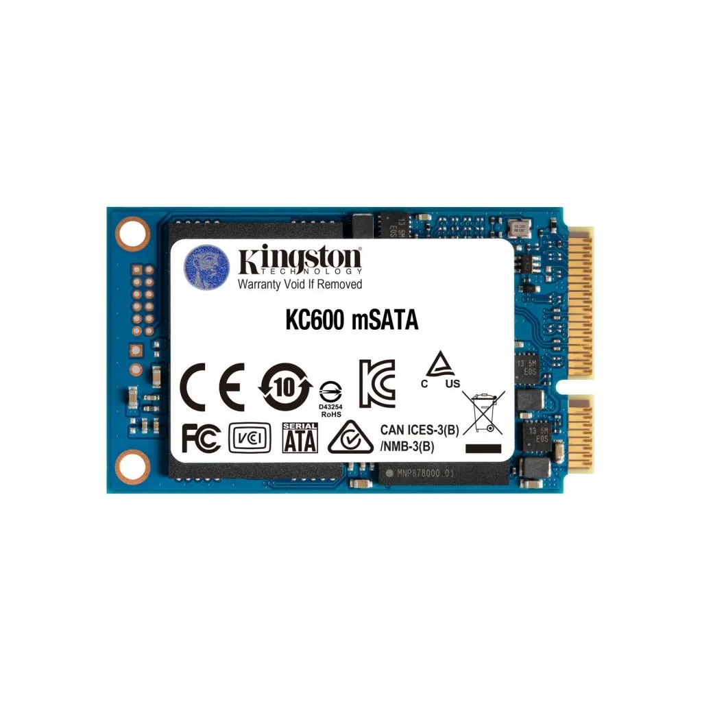 SSD диск mSATA 512GB Kingston (SKC600MS/512G)