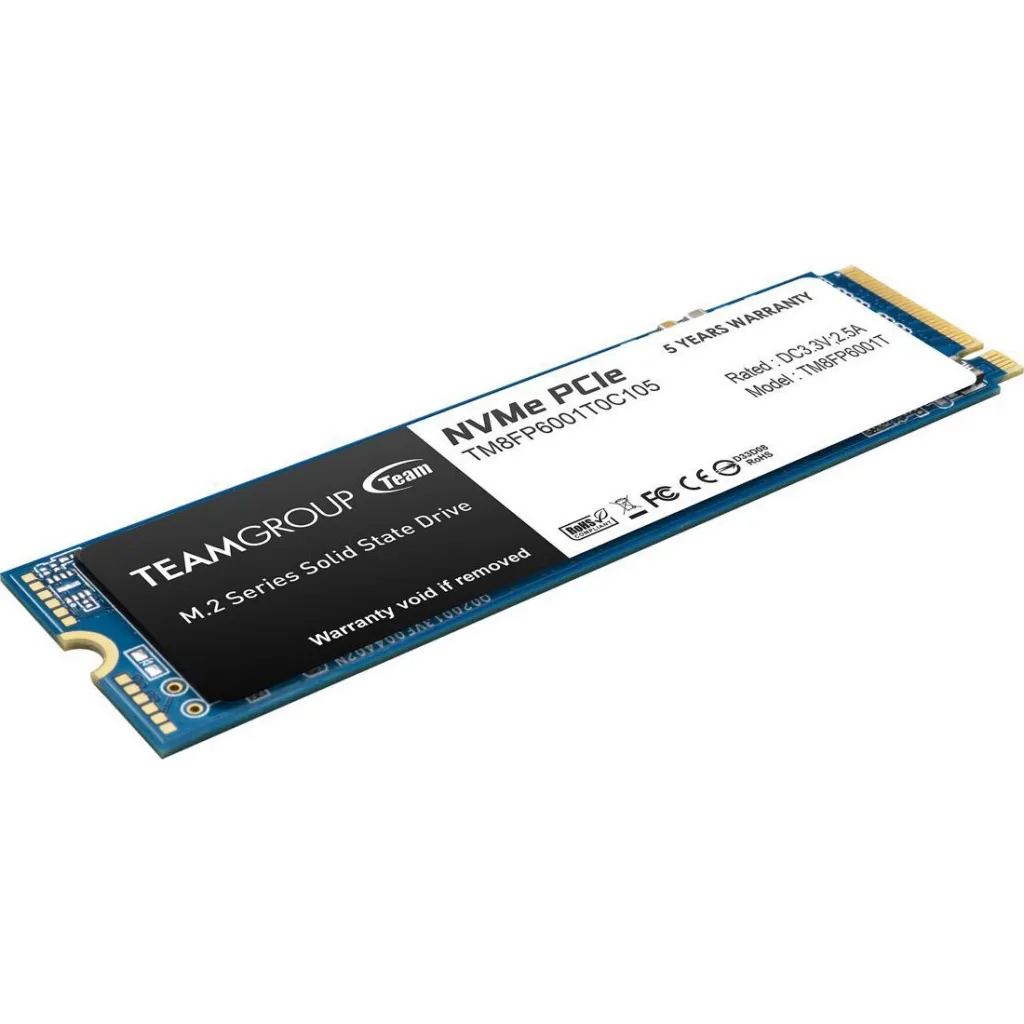 Внутренний SSD M.2 2280 1TB Team (TM8FP6001T0C101)