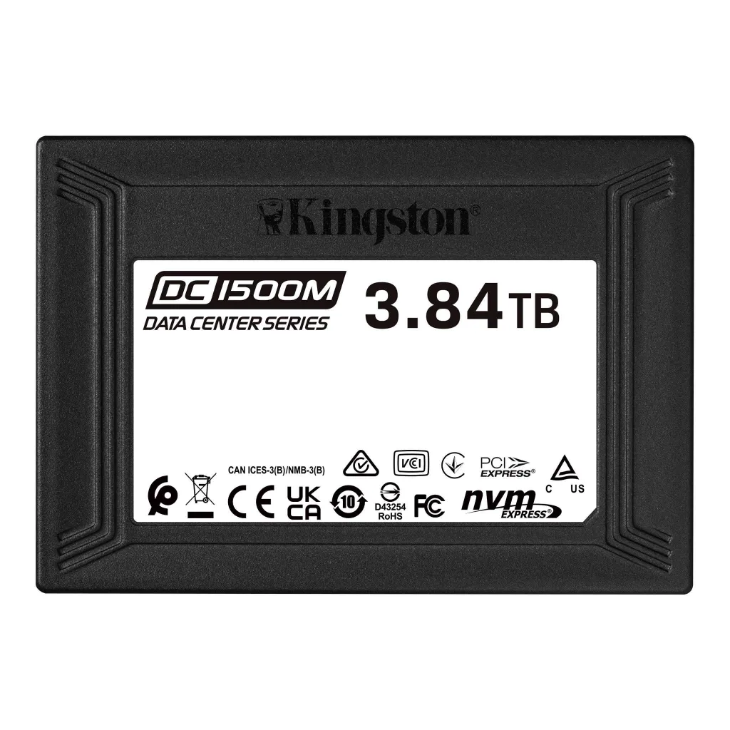 SSD диск U.2 2.5" 3.84TB Kingston (SEDC1500M/3840G)