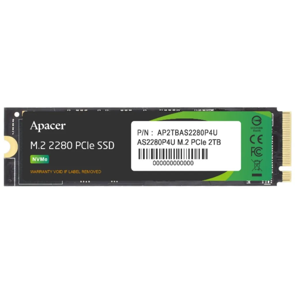 SSD диск M.2 2280 2TB Apacer (AP2TBAS2280P4U-1)